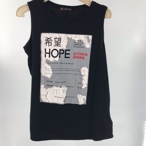 Love & Legend HOPE Tank Plus sz X